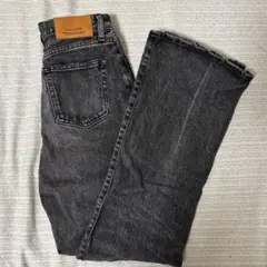 MOUSSY グレー ブーツカットデニム