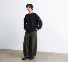 【MAATEE&SONS】強撚SHETLAND裏カシミア ひょっとこセーター　3 MAATEE&SONS強撚SHETLAND裏カシミア ひょっとこセーター - メルカリ