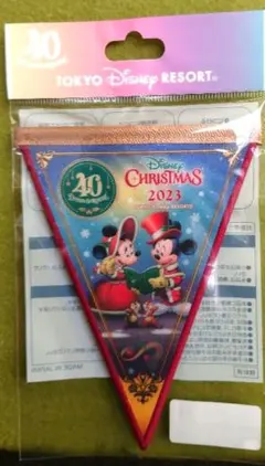 c TDR 2023クリスマス　40周年  ガーランド