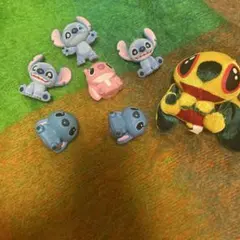 スティッチ　マスコット　フィギュアセット　エンジェル　ディズニー