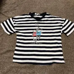 半袖Tシャツ ボーダー パンダ バスケットボール