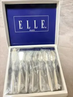ELLE PARIS 7本 セット　ステンレス カトラリー 箱付き 未使用のサムネイル