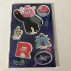 ポケモン　ロケット団　キテルグマ　アクスタ