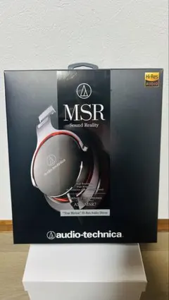 audio-technica 密閉型ポータブルヘッドホン　ATH-MSR7 GM