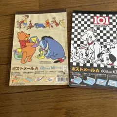 くまのプーさん・101匹わんちゃん メモ用紙 シート