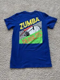 ZUMBA PEANUTS スクーピー　Tシャツ XS/S 青　美品