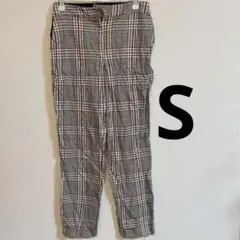 Pimkie チェック柄カジュアルパンツ　Sサイズ