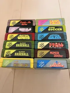 q*t様 スーパーカセットビジョン　ソフト　まとめ売り　動作未確認　レトロゲーム