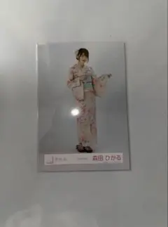 櫻坂46 森田ひかるさん　浴衣