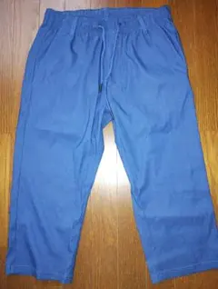 ブルースタンダード BLUE STANDARD クロップドパンツ ブルー Lのサムネイル