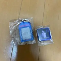 澤本夏輝 ミニカードケース 缶バッジ FANTASTICS ガチャ