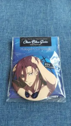 Free! 松岡凛 ホログラム缶バッジ Clear Blue Seriesグッズ - メルカリ