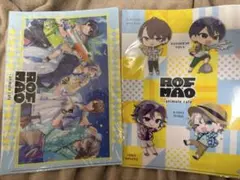 にじさんじ　ろふまお　ROF-MAO　アニメイトカフェ　 クリアファイルセット