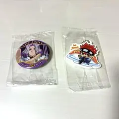 マッシュル ビッくらポン アベル ドット 缶バッジ＆ラバー 2点セット