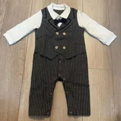 ベビー服　スーツ風カバーオール　80cm