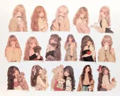 コラージュ 素材シート ダイカット おすそ分け miyuu様21