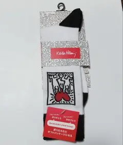 【匿名配送】送料無料 新品 Keith Haring 靴下 25〜27cm
