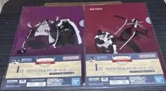 ワンピース 一番くじ クリアファイル＆ステッカー 2種セット