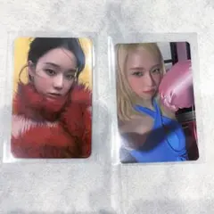 aespa HOT MESS・RICH MAN WINTER トレカ