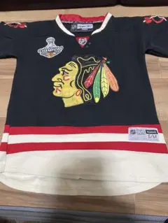 Reebok NHL シカゴ・ブラックホークス ユニフォーム ユースS/M