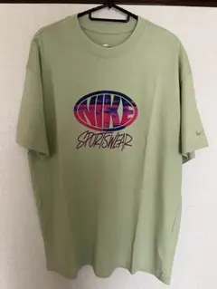 Nike ロゴ Tシャツ ライトグリーン