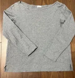 PLST カットソー　メンズ　M レディース　グレー