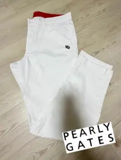 PEARLY GATES ホワイトパンツ サイズ5 ゴルフウェア - メルカリ