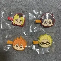 ハイキュー　みにコレ　前髪クリップ　孤爪研磨　西谷夕　日向翔陽　月島蛍