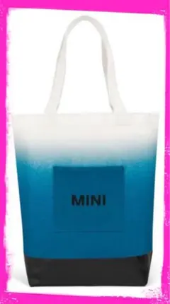 ★MINIクーパー★ グラデーションラバープリントトートバッグ★