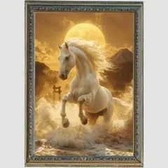 ※Ｐ25172026年干支馬 未来を切り開く勝利の馬【開運ヒーリングアート】