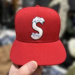 supreme new era 雪ロゴ　7 3/8