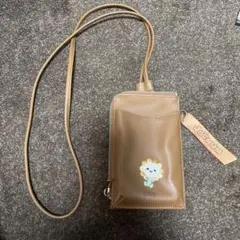 トプカピ EFOLE×はぴだんぶい フェイクレザー スマホショルダーバッグ 