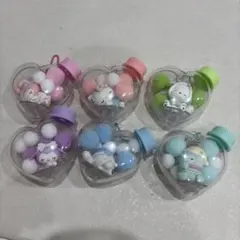サンリオ　キャラもふケースマスコット　6点セット