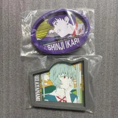 エヴァンゲリオン 一番くじ 綾波レイ 碇シンジ ラバーコースター