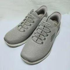 美品 スケッチャーズ スリップインズ ワイド フィット スニーカー 26cm