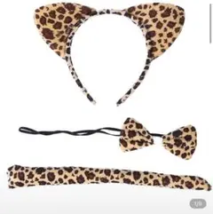 shein ヒョウ柄　コスプレ　文化祭　ハロウィン　レッグウォーマー　　仮装