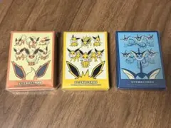 【ポケカ中国限定】　ポケモンカードスリーブ ブースター シャワーズ サンダース