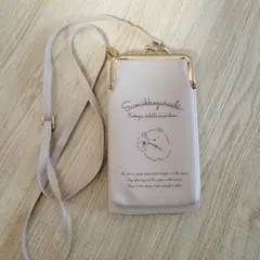 すみっコぐらし　ウォレット付きスマホショルダーポーチ