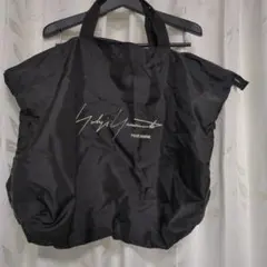 yohji Yamamoto 　 ビッグ　トートバック　黒　ナイロン　希少のサムネイル