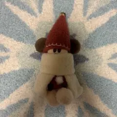 ディズニークリスマス　リルリンリンぬいぐるみバッジ