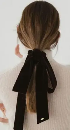Ribbon-VELVET(Brown) LETICIA レチシア