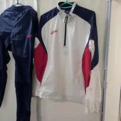 굿 컨디션 아식스 윈드브레이커 상하세트