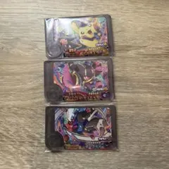 【匿名配送】ポケモンフレンダ　ワンダー３種ピカチュウ、ダークライ、ジュペッタ