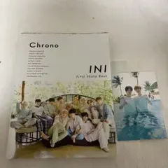 INI 写真集 chrono FC 限定カバー　ポストカード 尾崎匠海 藤牧京介