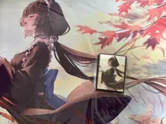 白詰草 にじさんじ スリーブ プレイマット 戌亥とこ リゼヘルエスタ