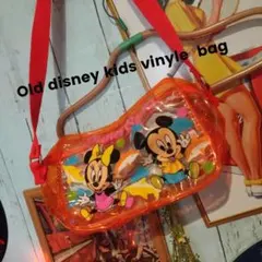 Old disney kid vinyle bag
