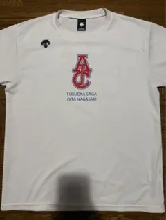 DESCENTE Tシャツ バレーボール 白 インターハイ オールジャパン
