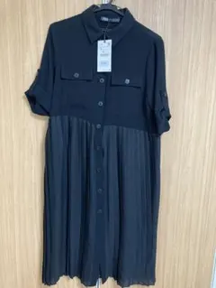 ZARA プリーツワンピース