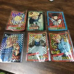 ドラゴンボールZ ドラゴンボールGT キラカード　6枚セット