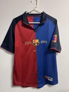 新品タグ付き　ＦＣバルセロナ　ユニフォーム　100周年復刻版 NIKE FCバルセロナ 100周年記念ユニフォーム復刻 L118863 655